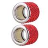 PartyKindom 2pcs Rhinestone Car Headrest Fashionable Car Seat Decor Accessories for Front Back Seats Easy to Install Compatible Vehicle Models Great for Stylish Interior Decor view 1