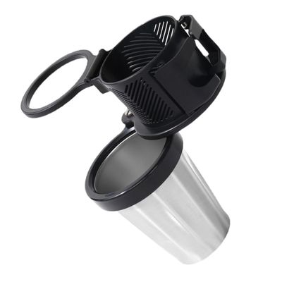 PartyKindom 1pc Multi-Function Foldable Car Cup Holder Water Cup Storage Phone Holder for Air Outlet Compact Design for Vehicles -Skid Sturdy for -Term Use