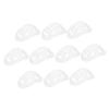 PartyKindom 10pcs Safety Hat Chin Pads Comfortable Protective Chin Cups for Hard Hats Lightweight Design for Enhanced Comfort and for Safety Helmets view 1