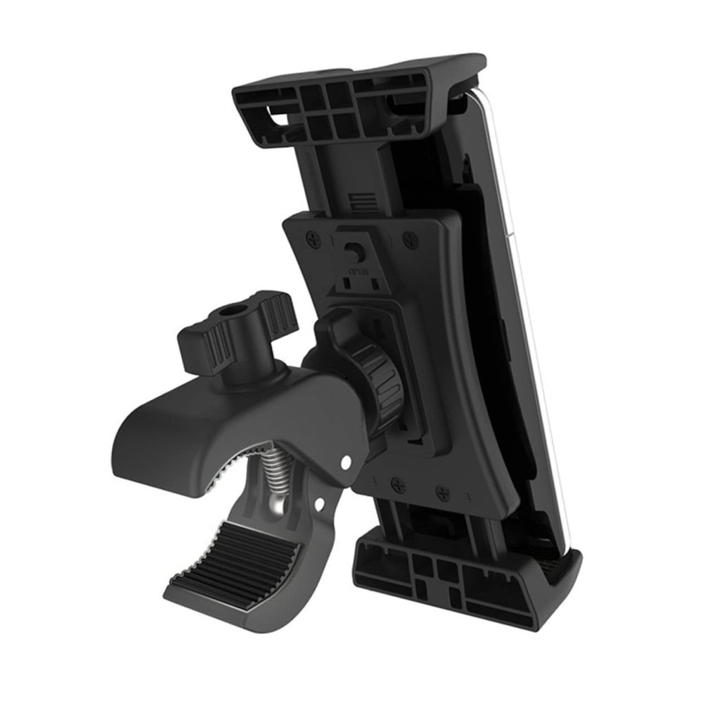 ULTECHNOVO Rotatable Bike Phone Mount Handlebar Holder for Stable Support Compatible with Smartphones Durable Design for Long-Term Use Easy Installation for Biking Adventures