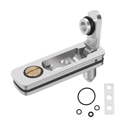 YUSUD Lighter Gasket Seal Compatible with Zippo, Metal Repair Kit with Cotton Felt Pad and Flint Slot, Lighter Fluid Anti-Evaporation Accessories for Lighter Insert, Replacement Parts