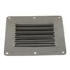 Lirun 5x4.5" Stainless Steel Rectangle Vent Stamped Louver Grill Ventilation Cover Silver For Boats Yacht RV Caravan Home Motorhome view 2