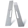 WEFEINO Stainless Steels Engine Cover Hood Anti-Skid Plate for 1/10 TRX-6 G63 TRX-4 G500 RC Crawler Car (Silver) view 1