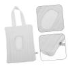 SHOWERORO Car Tissue Napkin Dispenser Tissue Holder for Automotive Car Backseat Tissue Holder Large Capacity Bag view 3