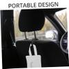SHOWERORO Car Tissue Napkin Dispenser Tissue Holder for Automotive Car Backseat Tissue Holder Large Capacity Bag view 4