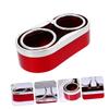 GLEAVI Car Dual Cup Holder Plastic Drink Bottle Rack for Vehicles Random Strong Design for Bottles Cans Mugs view 2