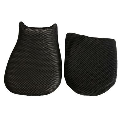 GLEAVI 2pcs Motorcycle Seat Cushion Cover Set Net Heat Insulating Sun Shield Fit