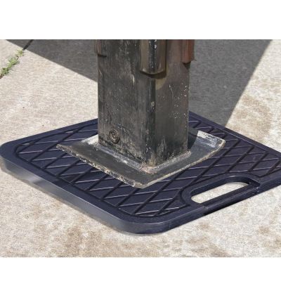Heavy Duty Crane Outrigger Pads/ RV Jack Pad, Outdoor Construction Work Portable Crane Trailer Stabilizer Pads, for Truck Crane/ Concrete Pump/ Fire Truck ( Size : 23.6x23.6x2.4inch- Load 30-35 ton )