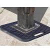 Heavy Duty Crane Outrigger Pads/ RV Jack Pad, Outdoor Construction Work Portable Crane Trailer Stabilizer Pads, for Truck Crane/ Concrete Pump/ Fire Truck ( Size : 23.6x23.6x2.4inch- Load 30-35 ton ) view 1