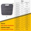 Heavy Duty Crane Outrigger Pads/ RV Jack Pad, Outdoor Construction Work Portable Crane Trailer Stabilizer Pads, for Truck Crane/ Concrete Pump/ Fire Truck ( Size : 23.6x23.6x2.4inch- Load 30-35 ton ) view 3