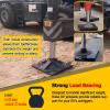 Heavy Duty Crane Outrigger Pads/ RV Jack Pad, Outdoor Construction Work Portable Crane Trailer Stabilizer Pads, for Truck Crane/ Concrete Pump/ Fire Truck ( Size : 23.6x23.6x2.4inch- Load 30-35 ton ) view 4