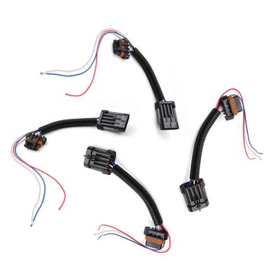 GZYF 4pcs Tail Light Power Wire Harness Plug Adapter Plastic Black Motorbike for Polaris RZR 570 800 900 XP 1000 2015-2023