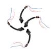 GZYF 4pcs Tail Light Power Wire Harness Plug Adapter Plastic Black Motorbike for Polaris RZR 570 800 900 XP 1000 2015-2023 view 3