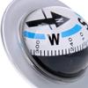 aiqiua Fast Response Auto Car Boat Truck 360 Degree Navigation Compass Dashboard Ball Mount for Camping Travel SilverProvide Accurate Direction Assistance, Easy to Carry view 2
