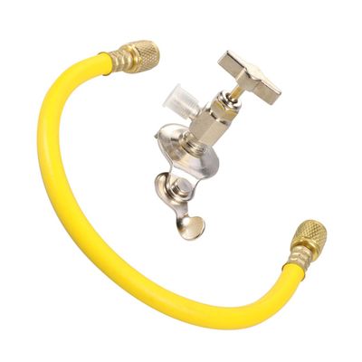 Mikinona Charge Hose Kit R134a R22 for Auto Car R134a Charging Hose and Can Tap
