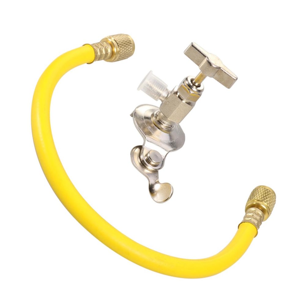 Mikinona Charge Hose Kit R134a R22 for Auto Car R134a Charging Hose and Can Tap