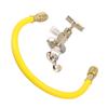 Mikinona Charge Hose Kit R134a R22 for Auto Car R134a Charging Hose and Can Tap view 1
