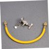 Mikinona Charge Hose Kit R134a R22 for Auto Car R134a Charging Hose and Can Tap view 4