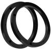 ULTECHNOVO Horn Gasket Durable Plastic Speaker Adapter Rings for 6.5-Inch Car Audio Systems - Enhance Sound Clarity and Reduce Noise 2 Pcs view 1