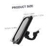 DOITOOL Motorcycle Phone Holder Rotatable Cellphone Bracket for Bikes Scooters Design Adjustable Viewing Angle Durable Material Compatible with Smartphones view 2