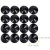 GLEAVI 40pcs Strong Suction Cups for Windshield Sunshade Durable Suckers for Easy Installation Automotive Visor Home Decor Holiday Displays Black view 2
