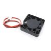 AELATNGS 4010 40x10mm 40x40x10mm DC Cooling Fan 5V 12v 24V for Oil Bearing Brushless Cooling 2PIN 40mm Cooling Fan DC 5V 12V 24V (Size : 1pcs, Color : 4010 12V) view 3