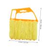 FOMIYES Blind Brush Window Air Conditioner Duster Cleaner Tool Yellow Microfiber Cleaning Brush for Dust Removal Blinds and Windows Washable and Detachable Compact view 3
