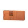 Mikinona Multi-Functional Sun Visor Storage Organizer Bag Stylish Leather Cd Holder for Car Convenient Accessory for Pens Cards and More Brown view 1
