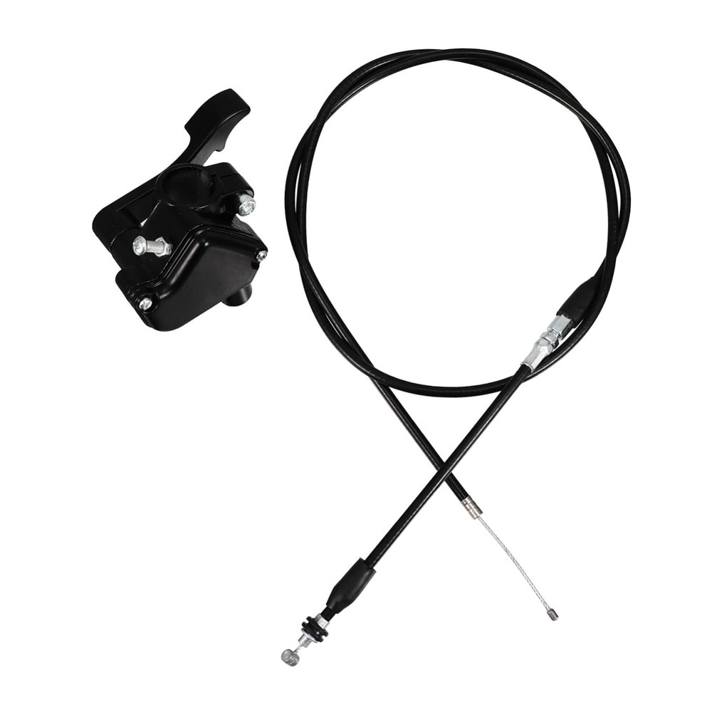 PartyKindom 1set Motorcycle Thumb Throttle Lever Accelerator Cable for ATV and Dirt Comfortable Grip for Enhanced Control for Motorbike Accessories