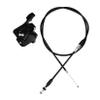 PartyKindom 1set Motorcycle Thumb Throttle Lever Accelerator Cable for ATV and Dirt Comfortable Grip for Enhanced Control for Motorbike Accessories view 1