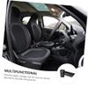 GLEAVI Car Seat Organizer Material Cup Holder Fixed Console Storage Box Drink Holder for Car view 3