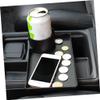 GLEAVI Car Seat Organizer Material Cup Holder Fixed Console Storage Box Drink Holder for Car view 4