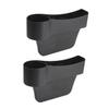 GLEAVI 2pcs Car Cup Holder Auto Storage Organizer for Mobile Phones Keys Cards Easy to Install Between Seats and Console Space-Saving for Drivers view 1