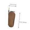 GLEAVI Leather Car Key Bag Key Case Bag for Car Keychina Auto Key Holder Key Storage Bag for Car Keys view 2