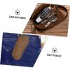 GLEAVI Leather Car Key Bag Key Case Bag for Car Keychina Auto Key Holder Key Storage Bag for Car Keys view 3