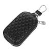 Protective Covers for Car Fobs Genuine Leather Fob Case Cover Hook Stylish and Easy Install for Car Keys view 1