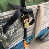 GErnie Ratchet Tie Down Straps (4PK) - 1763lb Guaranteed Max Break Strength,Best for Moving, Securing Cargo view 4