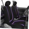 SOLUSTRE 4pcs Car Seat Thick Wear-Resistant Seat for Suvs Trucks Cars Comfortable Interior Accessory Removable view 4