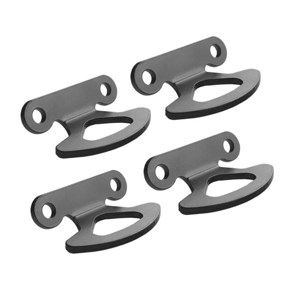 GLEAVI Trailer Hooks for Tie Down 4pcs Tie Down Anchor Hooks Stainless Steel Easy to Use