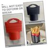 PartyKindom 2pcs French Fry Cup Holders Car Cell Phone Holder Car Bin Tidy for French Fries Storage view 2