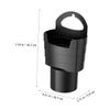 PartyKindom 2pcs French Fry Cup Holders Car Cell Phone Holder Car Bin Tidy for French Fries Storage view 3