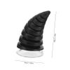 BESPORTBLE Suction Cup Helmet Horn Decorations for Helmets Car Bike Halloween Decorations view 2