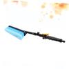 Gatuida Auto Cleaning Brush Long Handle Wire Brush Sprayer Car Wash Tool Detachable Design view 2