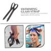 DOITOOL 2pcs Adjustable Silicone Goggle Strap Replacement Comfortable Swim Accessories for Adults Fit Durable and Stylish Design view 3