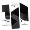 Mikinona Car Seat Cup Holder USB Charging Leather Storage Box Gap Filler Water Resistant view 4