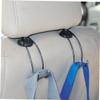 Mikinona 14pcs Car Seat Organizer Car Back Headrest Hangers Auto Hooks Safe Material Easy to Use view 2