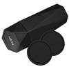 FUNOMOCYA Car Trash Can Set Leakproof Garbage Bin with Cup Mats Versatile for Automotive Home Office Use Durable Construction Easy Bounce Cover Design view 1