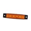 Mobestech 12v Led Truck Tail Light Multi-function Signal Brake Light for Trailers Yellow Led Easy Installation Fit for Rvs and Trucks view 2