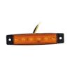 Mobestech 12v Led Truck Tail Light Multi-function Signal Brake Light for Trailers Yellow Led Easy Installation Fit for Rvs and Trucks view 3