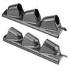 SIXRUN Universal Heavy Duty Racing Sport Meter Gauge Pillar Mount POD Holder Bracket Gauge Holder for AUTO Truck Motorcycle Boat (Three Hole), SIXRUNxdovtwnu9b-03 view 2